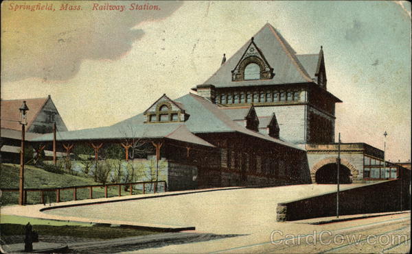 Railway Station Springfield Massachusetts