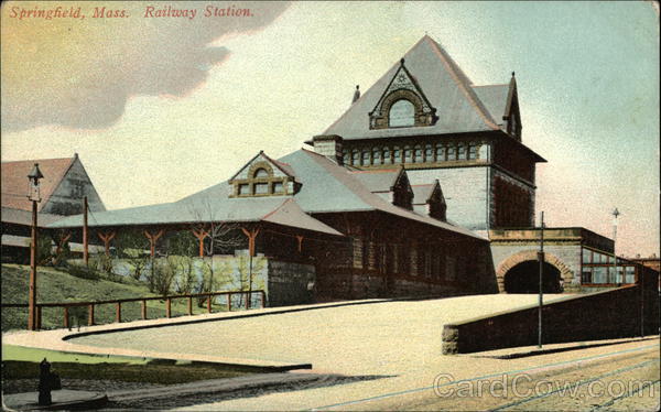 Railway Station Springfield Massachusetts