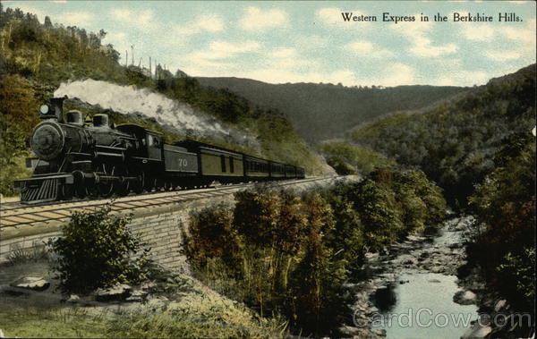 Western Express in the Berkshire Hills Locomotives