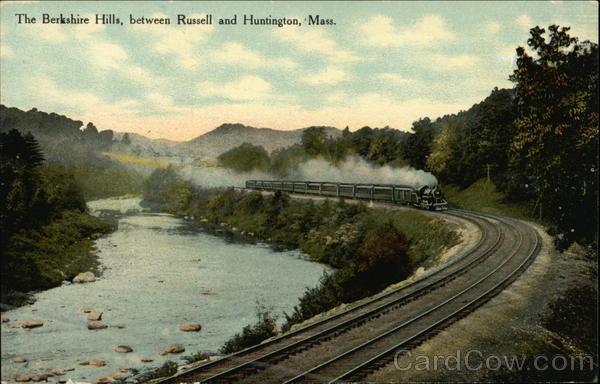 The Berkshire Hills, between Russell and Huntington Massachusetts