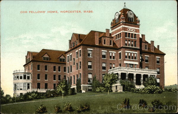 Old Fellows Home Worcester Massachusetts