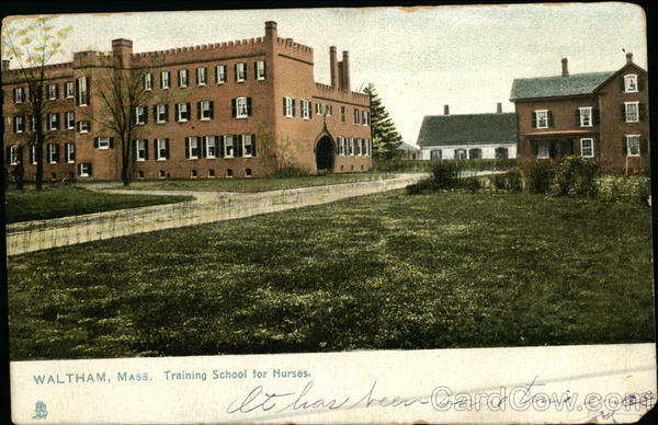 Training School for Nurses Waltham Massachusetts