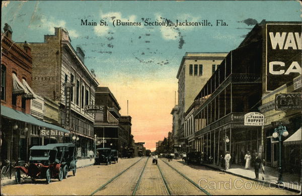 Main Street - Business Section Jacksonville Florida