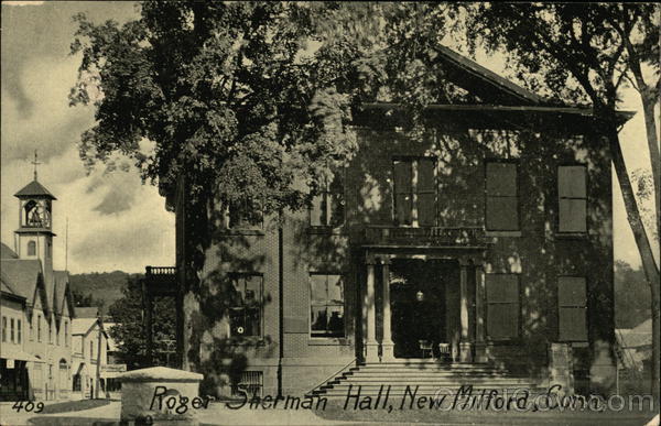 Roger Sherman Hall New Milford Connecticut