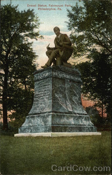 Drexel Statue, Fairmount Park Philadelphia Pennsylvania
