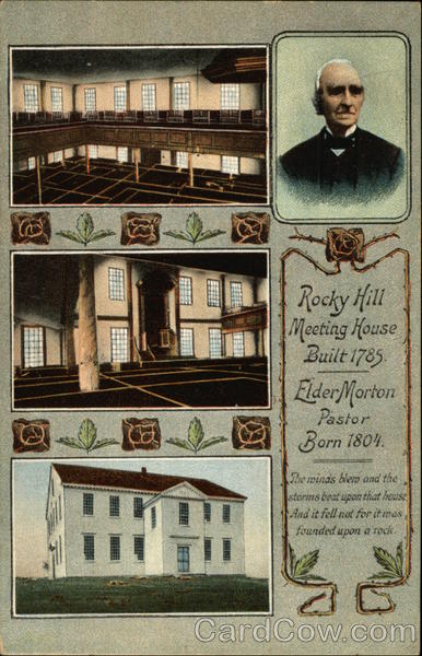 Rocky Hill Meeting House Built 1785 Amesbury Massachusetts