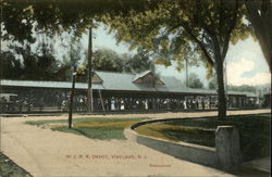 W. J. R. R. Depot Postcard