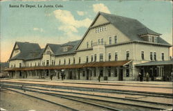 Santa Fe Depot Postcard