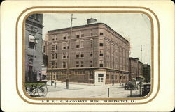 S. R. & I. C. McConnell Building Burlington, IA Postcard Postcard