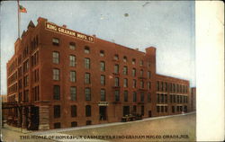 King-Graham Mfg. Co. - Home of Homespun Garments Omaha, NE Postcard Postcard