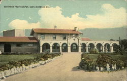 Southern Pacific Depot Postcard