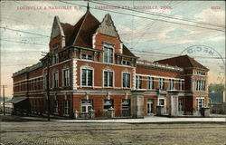 Louisville & Nashville RR Passenger Station Knoxville, TN Postcard Postcard