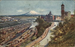 Gateway to the City of Tacoma Washington Postcard Postcard