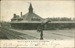 Boston & Maine R.R. Station Postcard