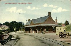 Railroad Station Postcard