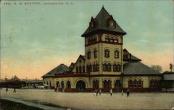 R.R. Station Postcard