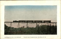 Trestle near Canada Street Postcard