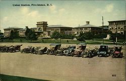 Union Station Providence, RI Postcard Postcard