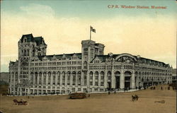 C.P.R. Windsor Station Montreal, QC Canada Quebec Postcard Postcard