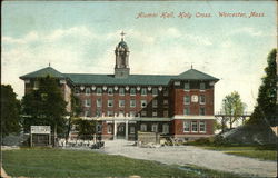 Alumni Hall, Holy Cross Postcard