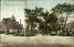 Columbian Square Postcard