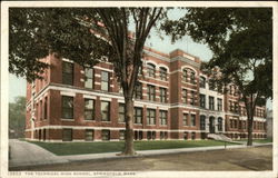 Technical High School Postcard
