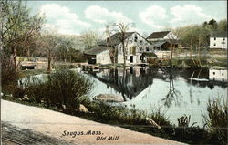 Old Mill Postcard