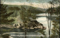 Union of Connecticut and Millers Rivers Postcard