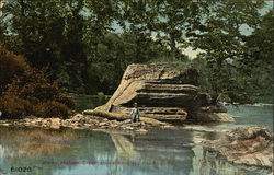 Along Maiden Creek Above Berkeley Postcard