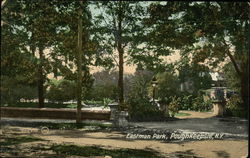 Eastman Park Poughkeepsie, NY Postcard Postcard