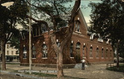 Village Hall Postcard