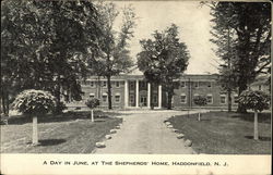 The Shepherds' Home Haddonfield, NJ Postcard Postcard