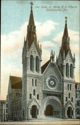 Our Lady of Mercy R.C. Church Postcard