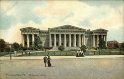 Ridgeway Library Postcard
