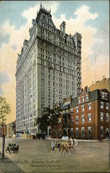 Bellevue-Stratford - New and Old Buildings Postcard