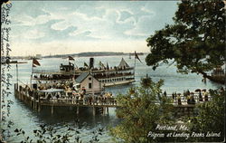 Pilgrim at Landing Peaks Island Postcard