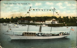 Yacht Club House Postcard