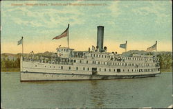 Steamer Newport News, Norfolk and Washington Steamboat Co. Postcard