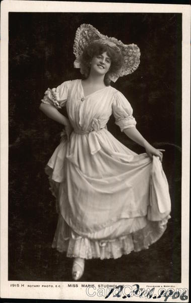 Miss Marie Studholme Actresses