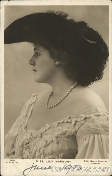 Miss Lily Hanbury Actresses