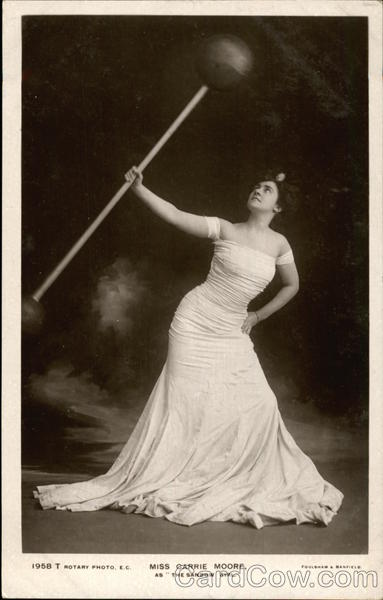 Carrie Moore as The Sandow Girl Actresses