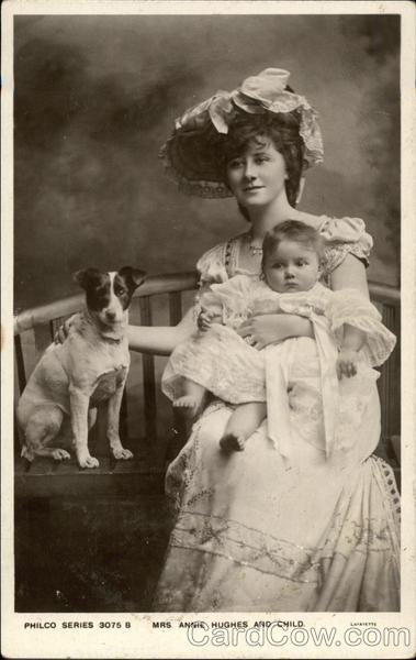 Mrs. Annie Hughes and Child Actresses