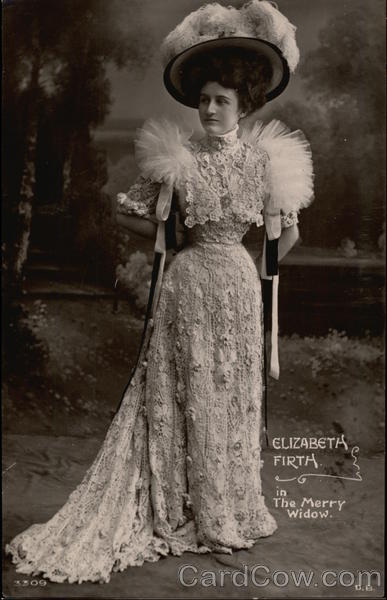Elizabeta Firth in The Merry Widow Actresses