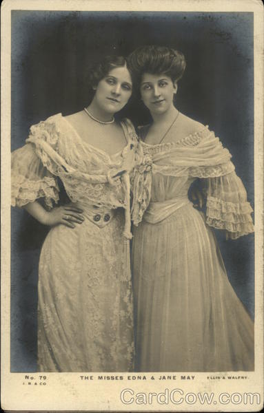 Edna and Jane May Actresses