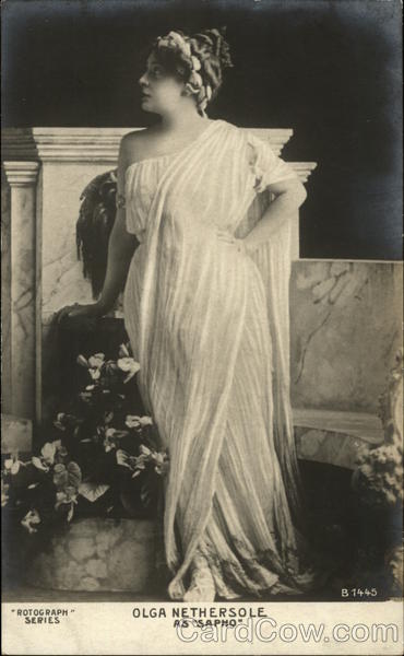 Olga Nethersole as Sapho Actresses