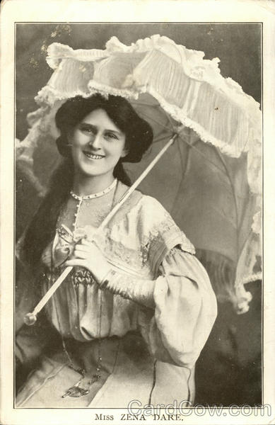 Miss Zena Dare Actresses