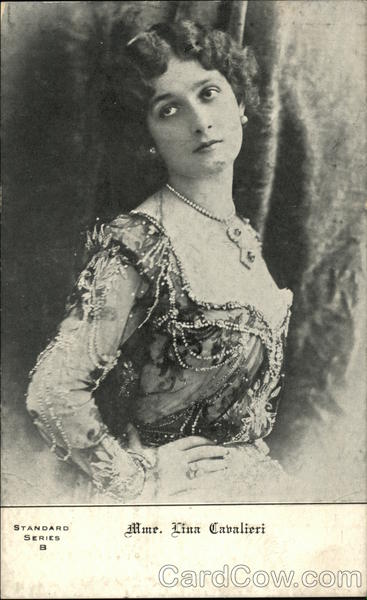 Mme Lina Cavalieri Actresses