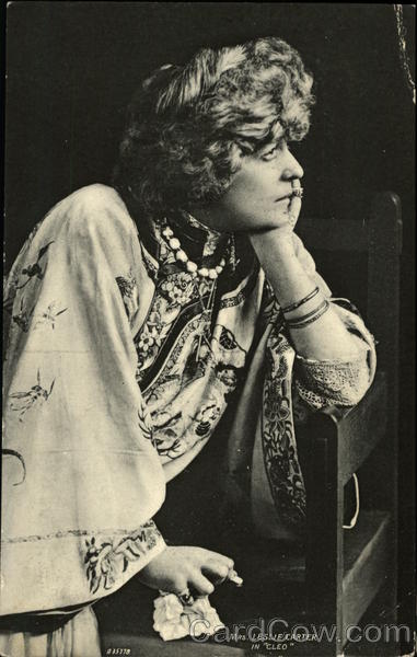 Mrs. Leslie Carter in Cleo Actresses
