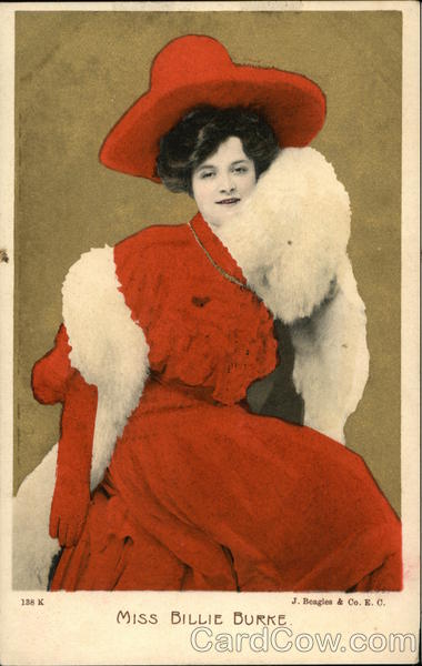 Miss Billie Burke Actresses