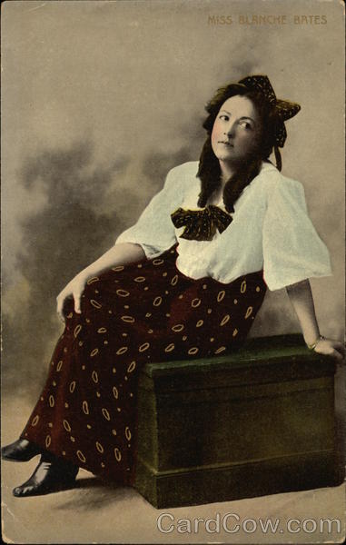 Miss Blanche Bates Actresses